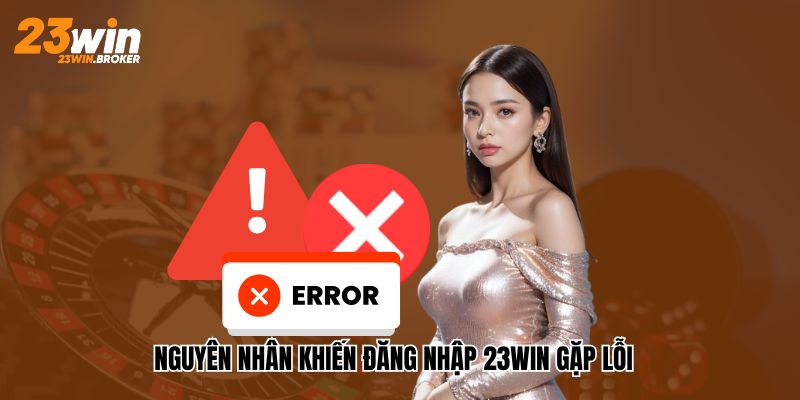 Nguyên nhân lỗi khi đăng nhập